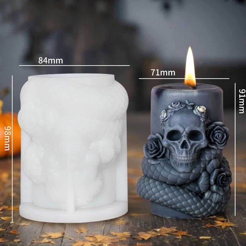 Amazon.co.jp: クリエイティブ円筒形ヘビアロマセラピーキャンドル